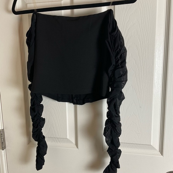 Windsor Woman’s Long Sleeve Mesh Bustier size small NWT - Picture 6 of 7